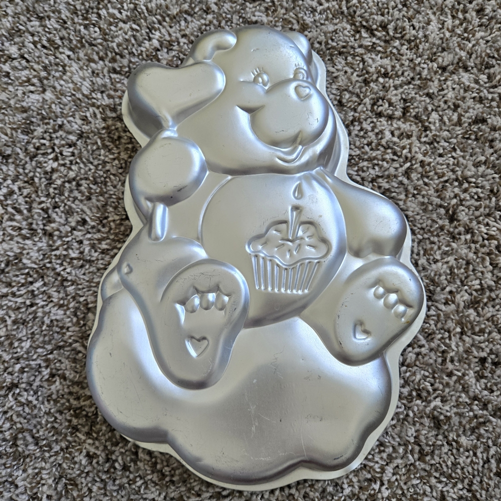 Silver Bear Cake Pan